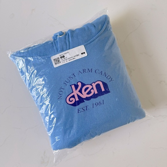Mattel Creations Barbie Signature Kencore™ Not Just Arm Candy Unisex Hoodie - Picture 8 of 9
